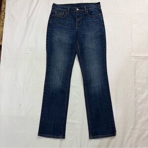 Levi's Dark Blue Straight Leg Jeans (no size tag) see measurements